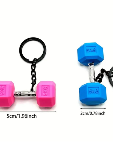 Mini Dumbell Charm 2 (4 Colors)