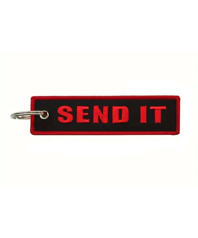 Send It Embroidered Tag