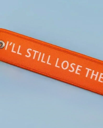 I'll Still Loose These Embroidered Tag