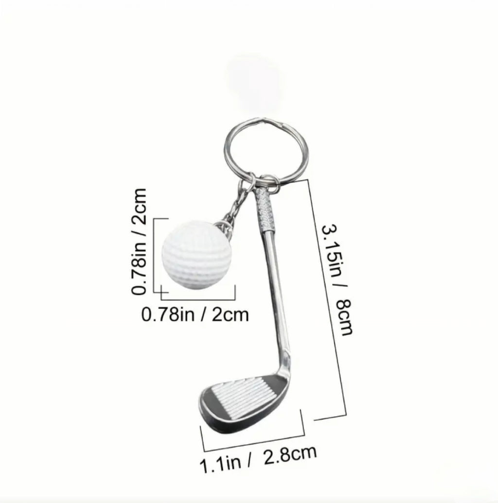 Golf Club Charm