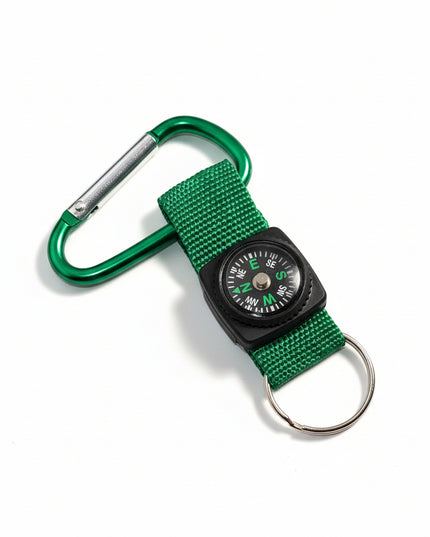 Compass W/ Carabiner Strap (Green)