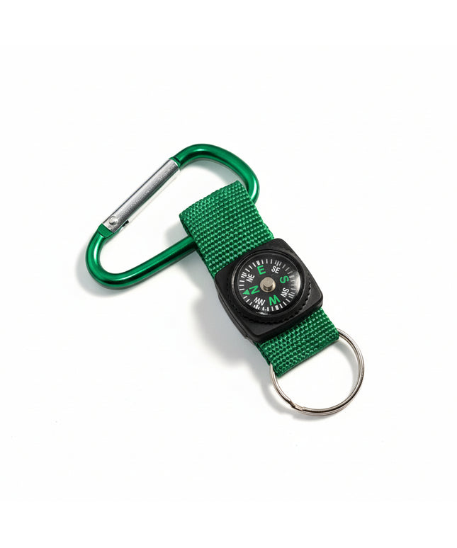 Compass W/ Carabiner Strap (Green)