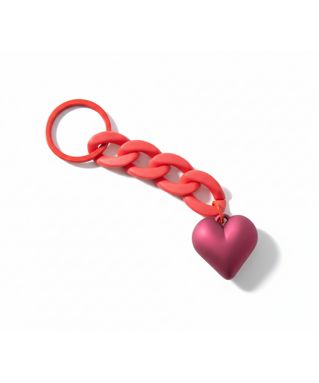 Velvet Heart Charm (Red)