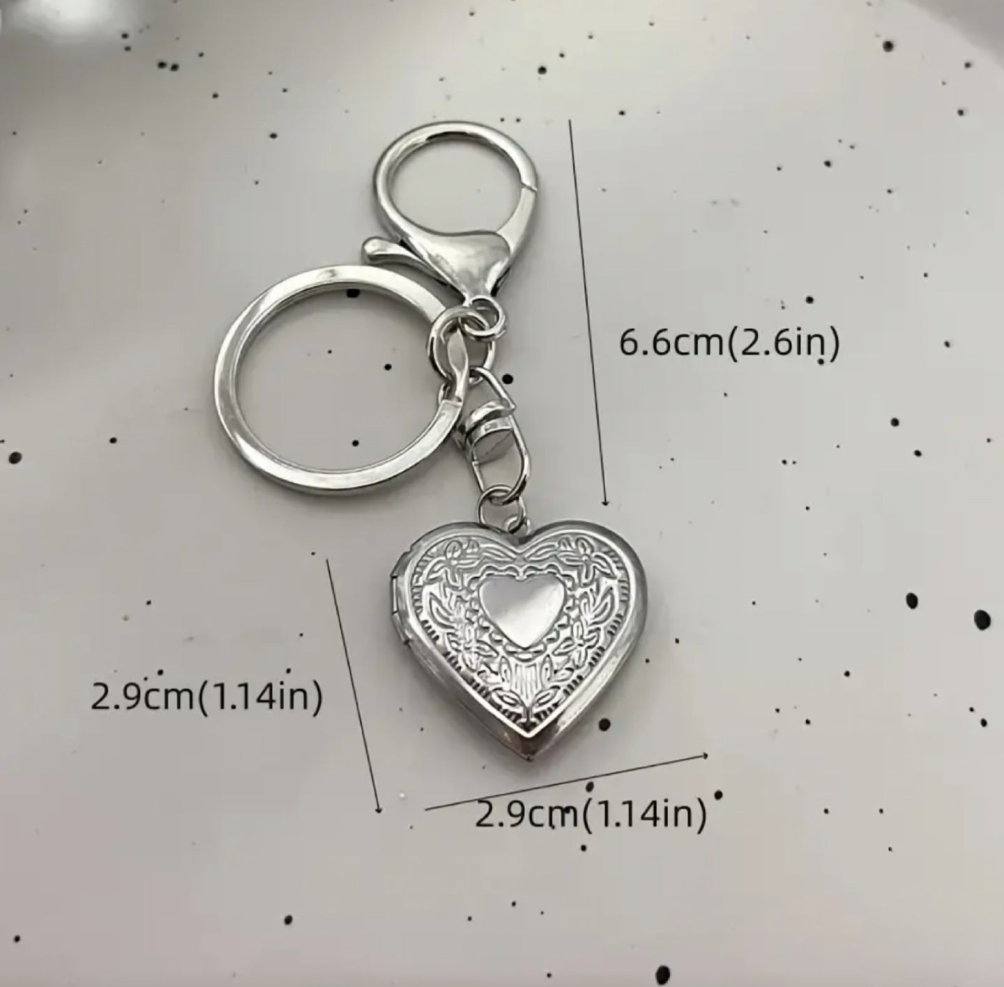 Heart Locket Charm 2