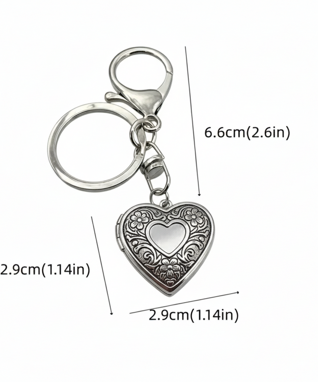 Heart Locket Charm 4