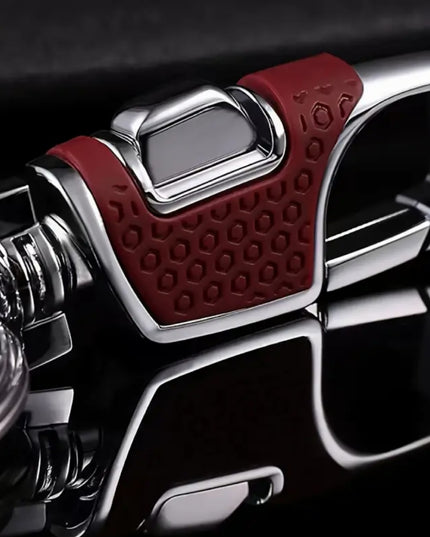 Double Ring Fob Clip 1 (Red)