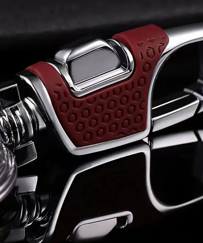 Double Ring Fob Clip 1 (Red)