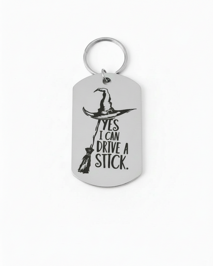 Yes. I Can Drive A Stick Tag