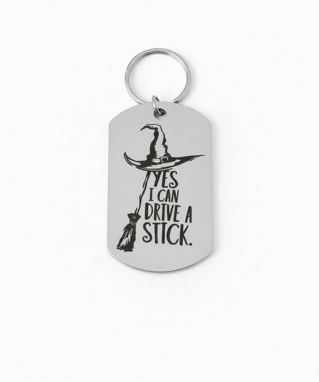 Yes. I Can Drive A Stick Tag