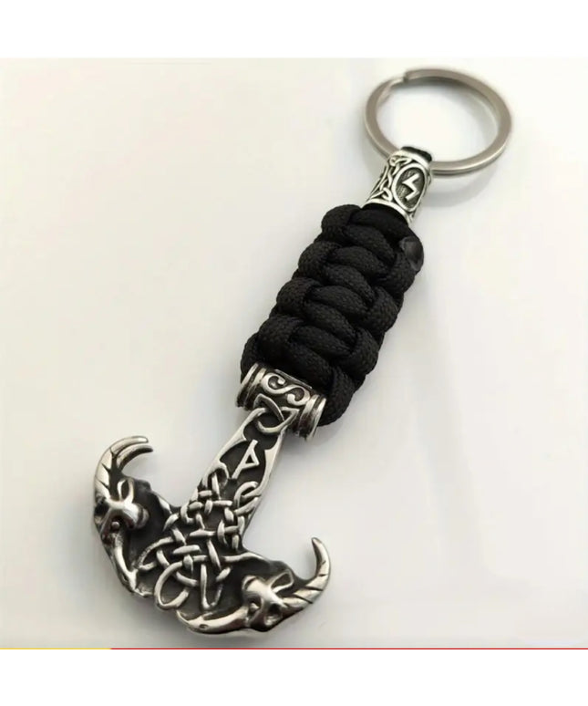 Celtic Ramshead Charm (Black)