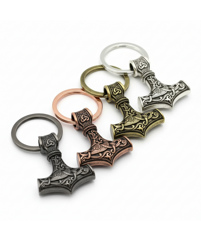 Norse Hammer Charm P (4 Colors)