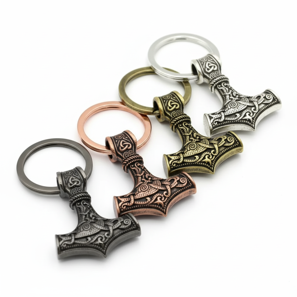 Norse Hammer Charm P (4 Colors)
