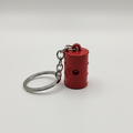 Mini Oil Drum Charm (Red)