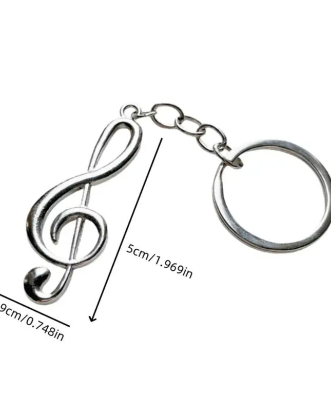 Musical Note Charm (SLVR)