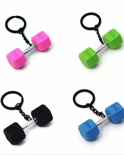 Mini Dumbell Charm 2 (4 Colors)