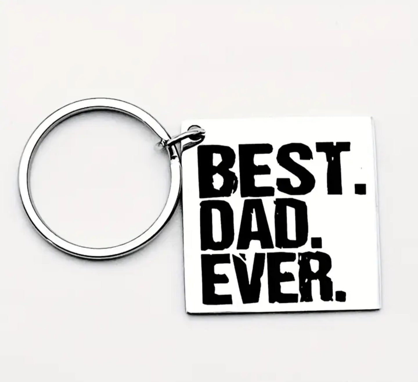 Best Dad Ever Tag SQ