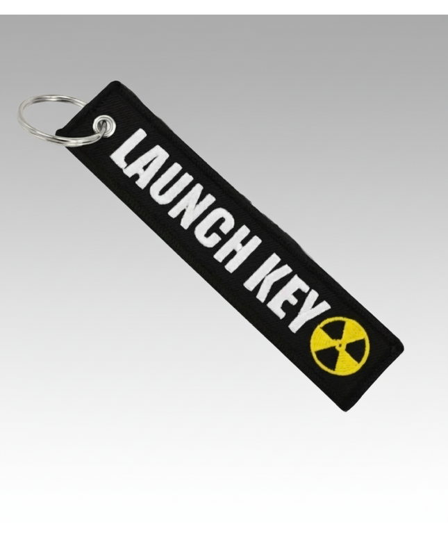 Launch Key Embroidered Tag