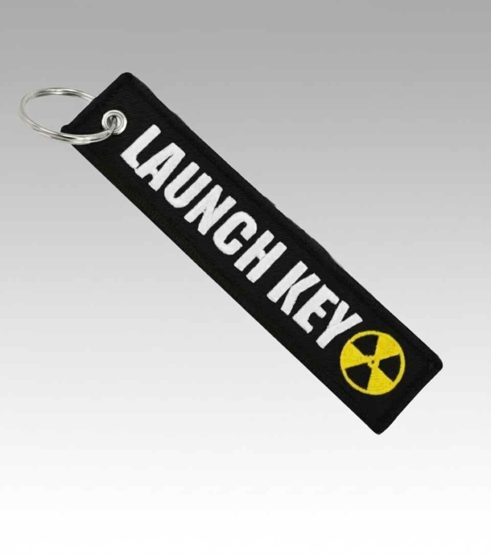 Launch Key Embroidered Tag