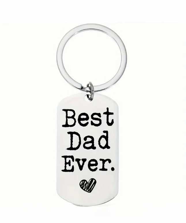 Best Dad Ever Tag L