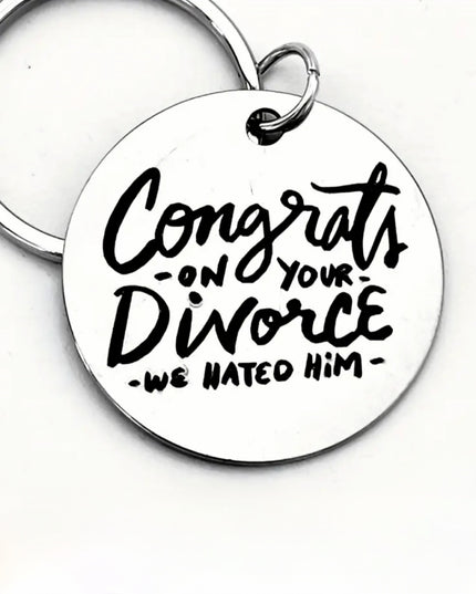 Congrats On Your Divorce Tag