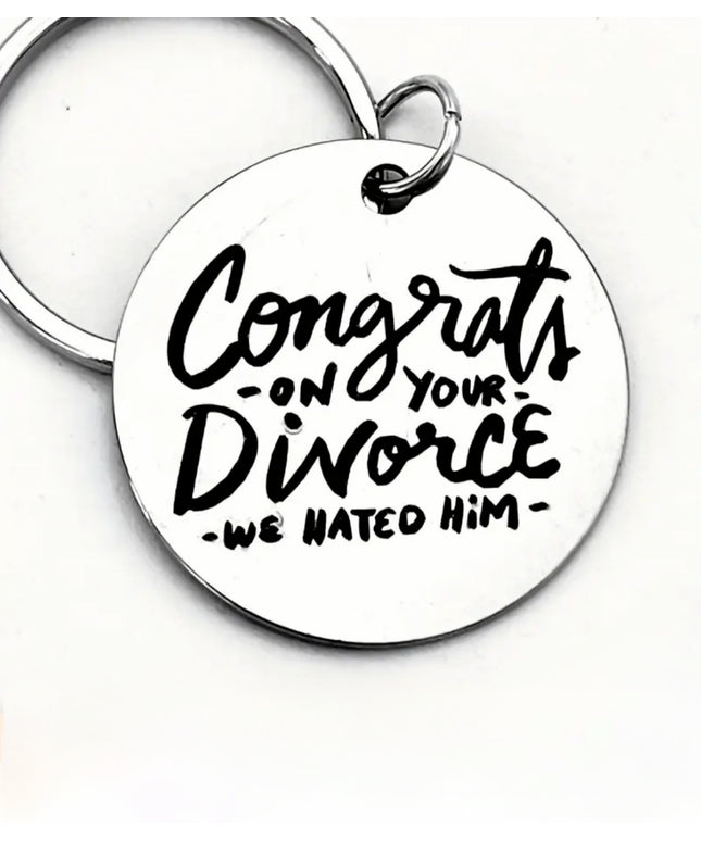 Congrats On Your Divorce Tag