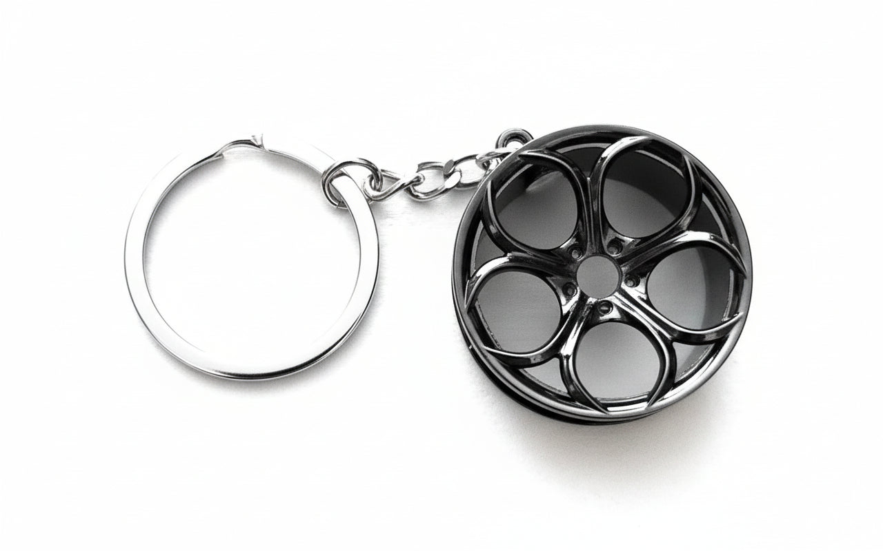 Wheel Charm 1 (Black)