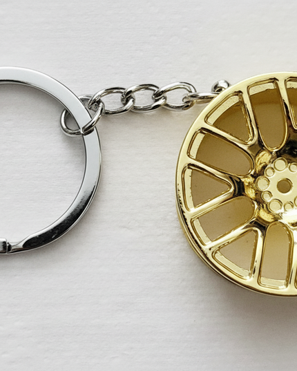 Wheel Charm 2 (Gold)