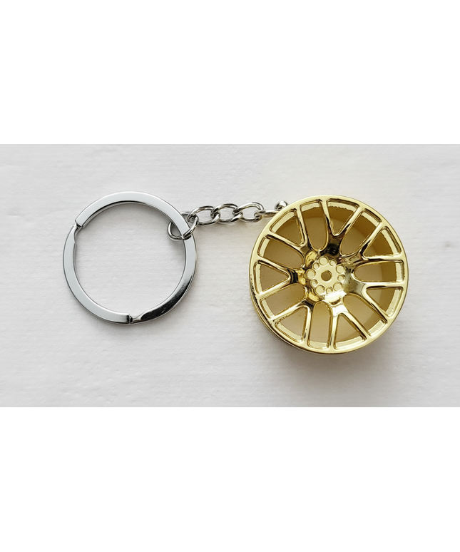 Wheel Charm 2 (Gold)