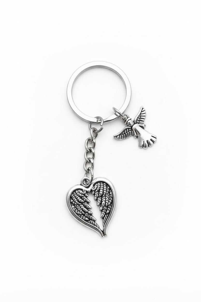 Angel Wings W/Angel Charm