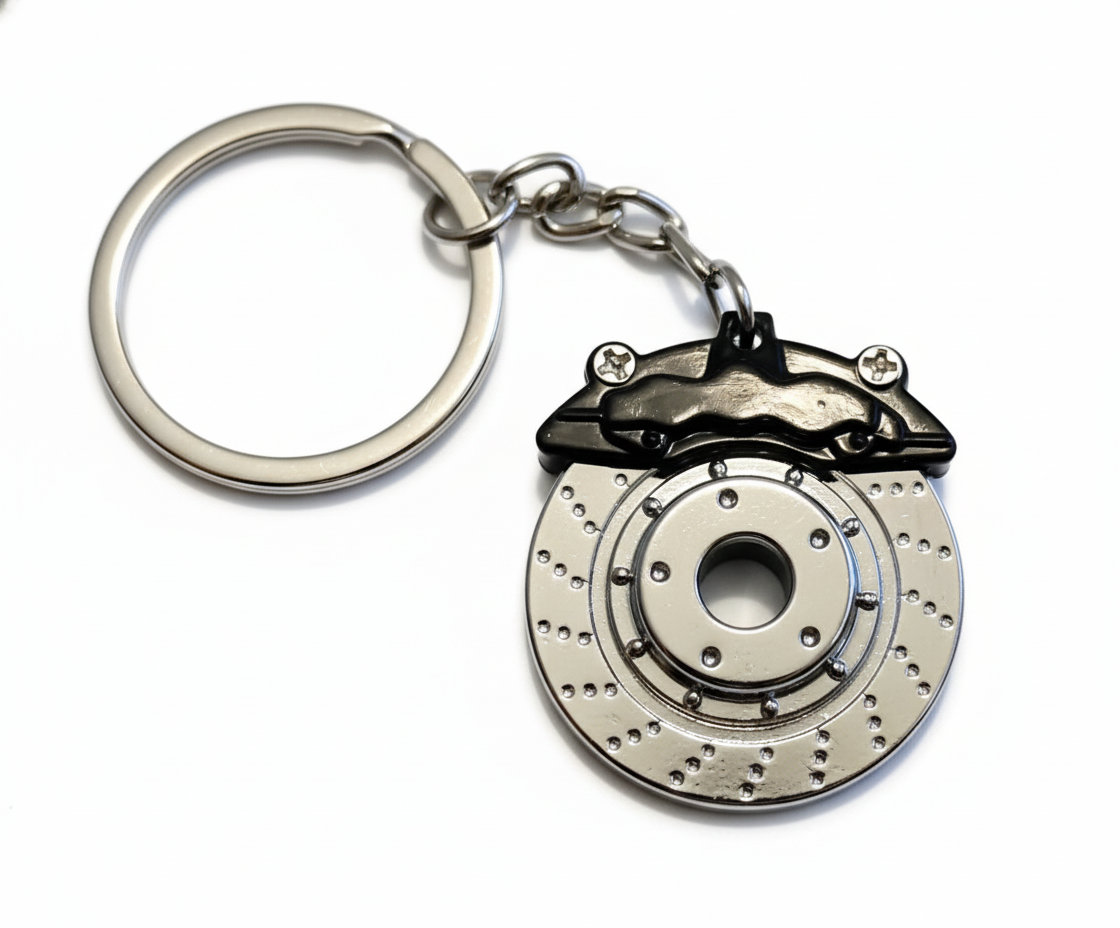 Brake Caliper Disc Charm (Black)