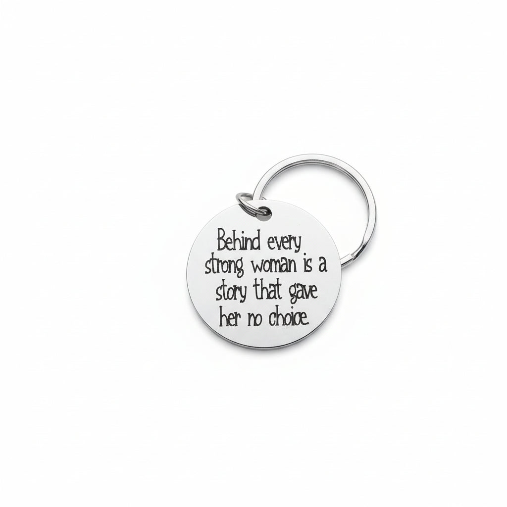 Behind Every strong Woman Tag