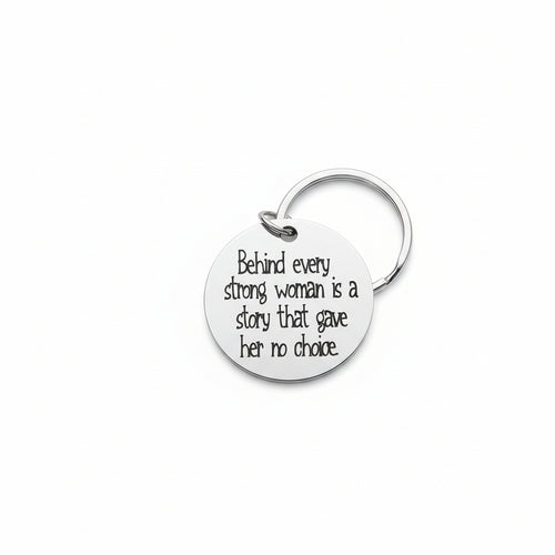 Behind Every strong Woman Tag