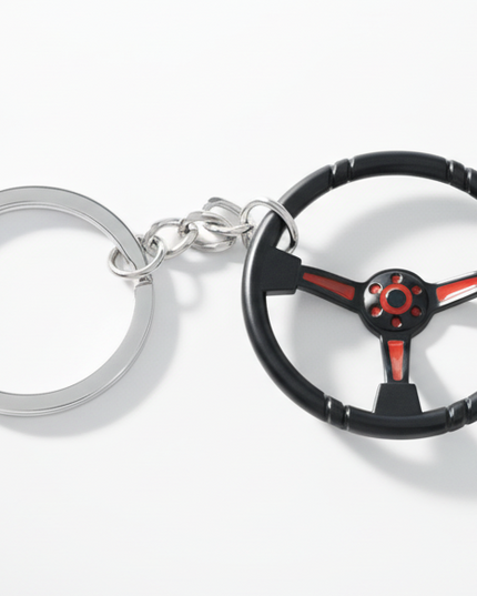 Steering Wheel Charm (w/Red)