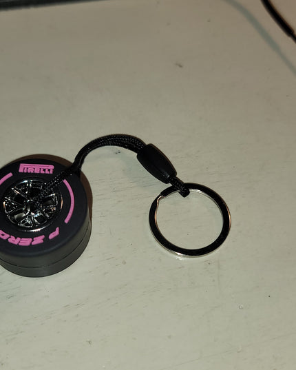 P ZERO Tire Charm (Hot Pink)