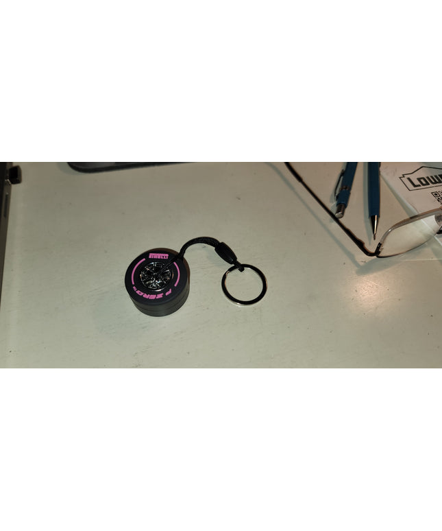P ZERO Tire Charm (Hot Pink)