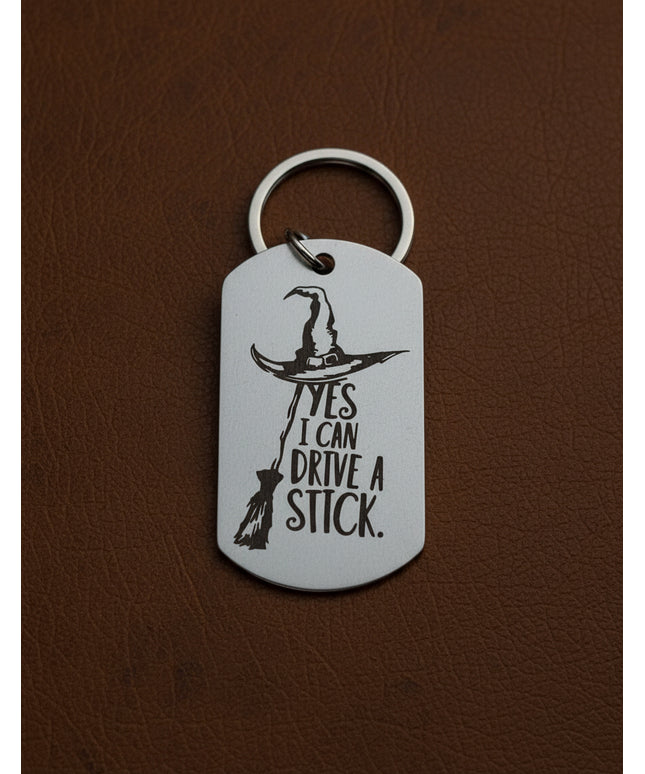 Yes. I Can Drive A Stick Tag