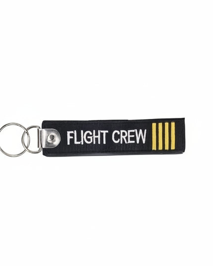 Flight Crew Embroidered Tag