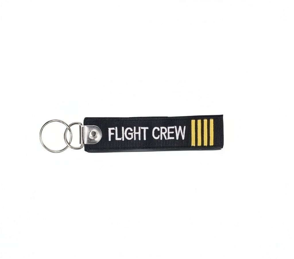 Flight Crew Embroidered Tag
