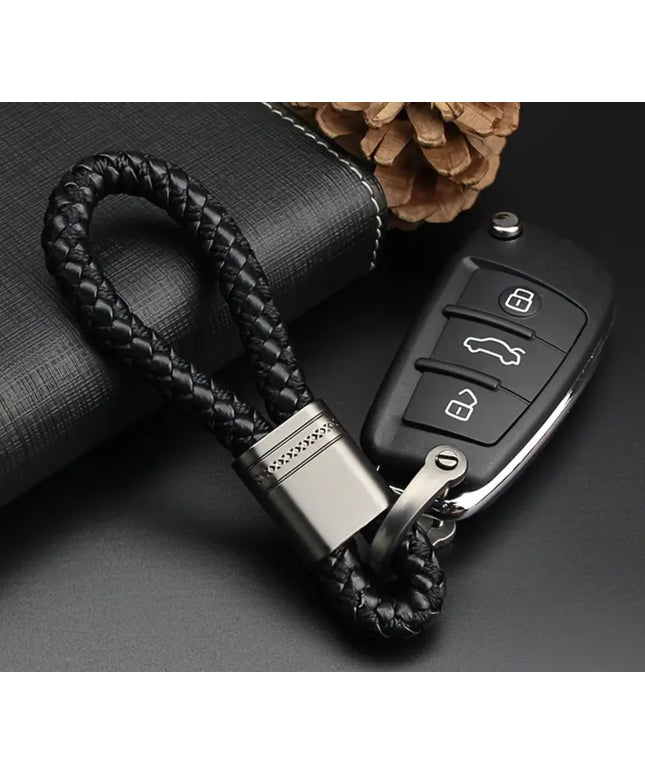 Braided Loop Fob Clip (Black)