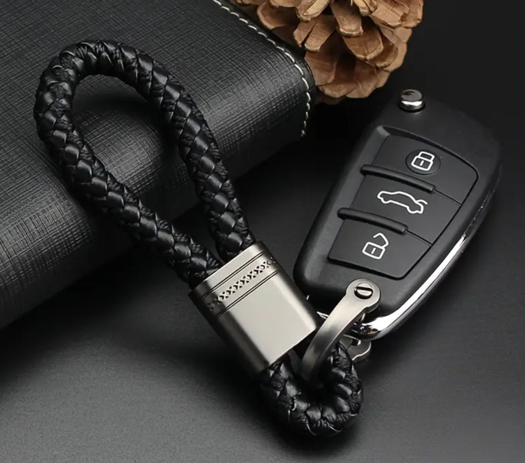 Braided Loop Fob Clip (Black)