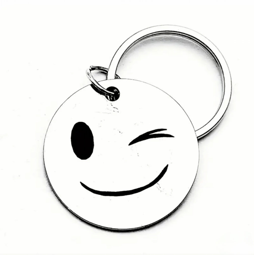 Smiley Wink Tag