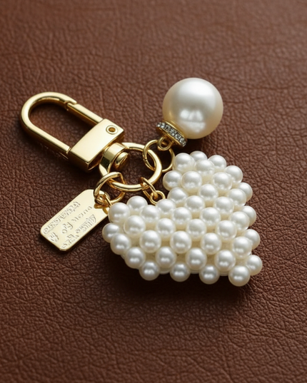 Pearled Heart L (Gld)