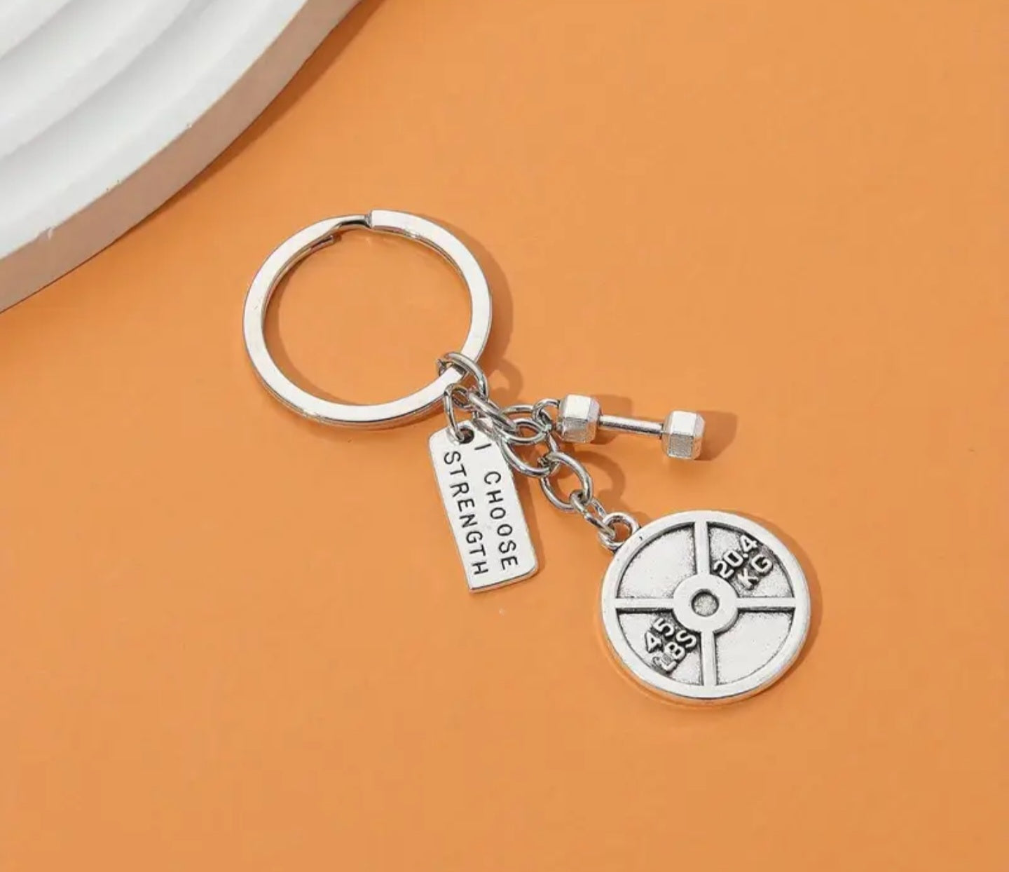I Choose Strength Charm