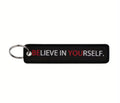 Believe In Yourself Embroidered Tag