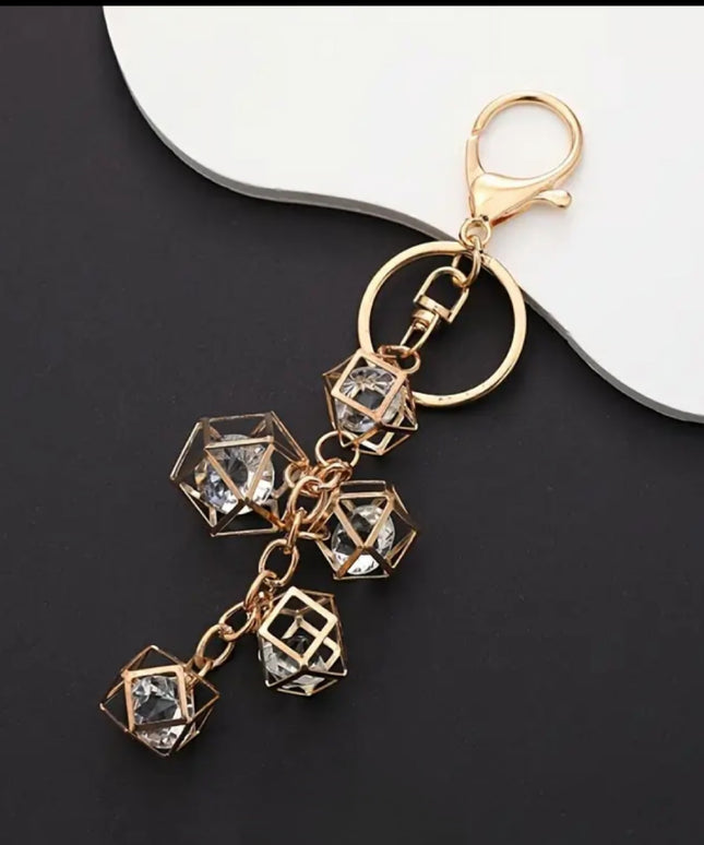 Crystal Cage Charm