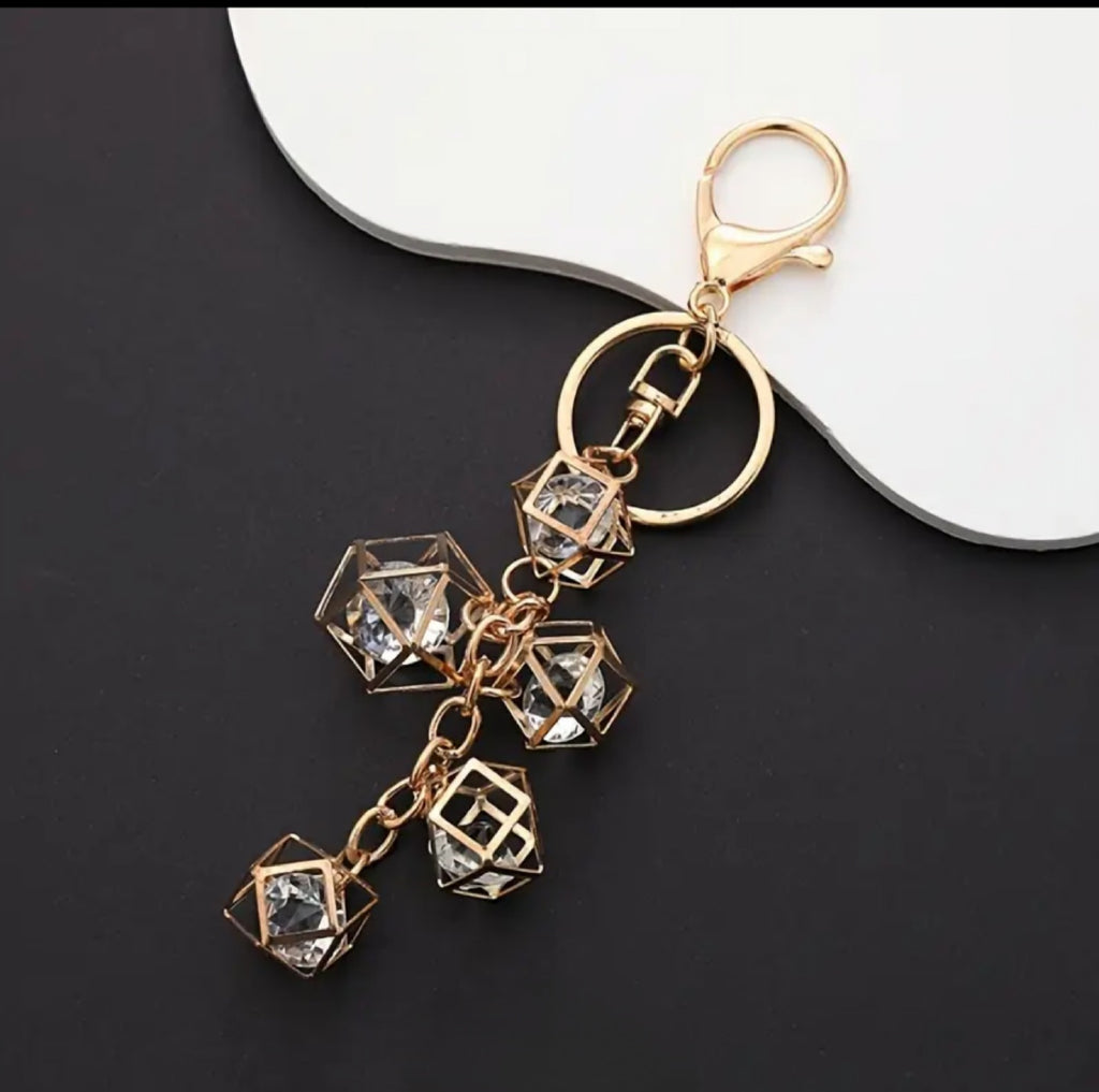 Crystal Cage Charm