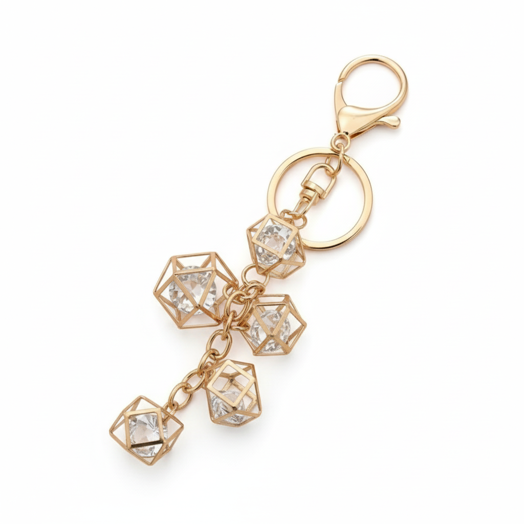 Crystal Cage Charm