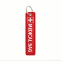 Medical Bag Embroidered Tag