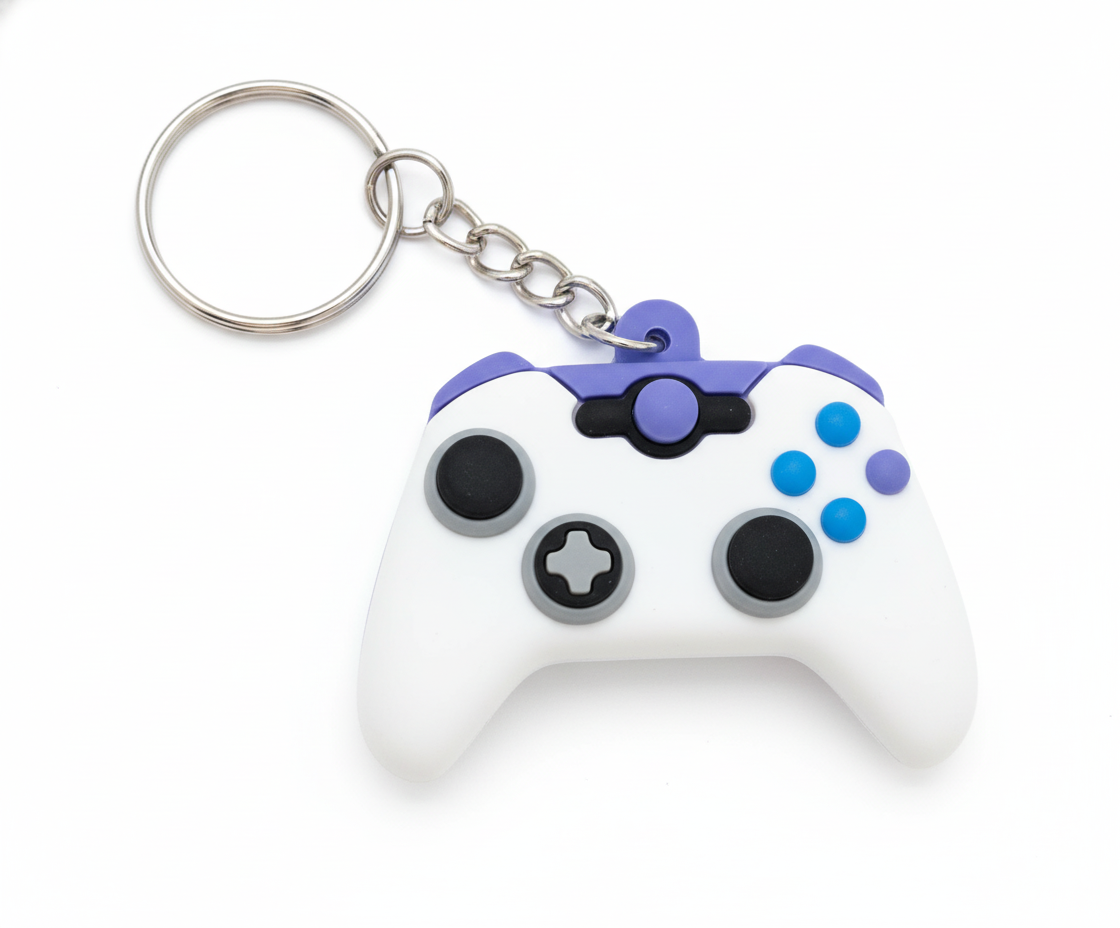 Game Controller Charm (White)