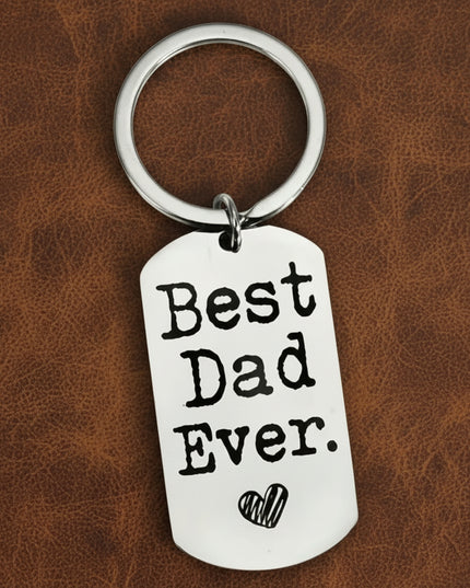 Best Dad Ever Tag L